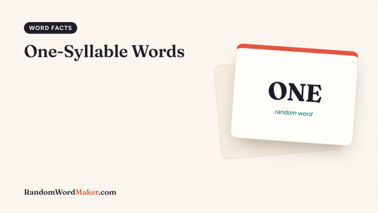 One-Syllable Words: 35% of Easy Words, 11% of Hard Ones